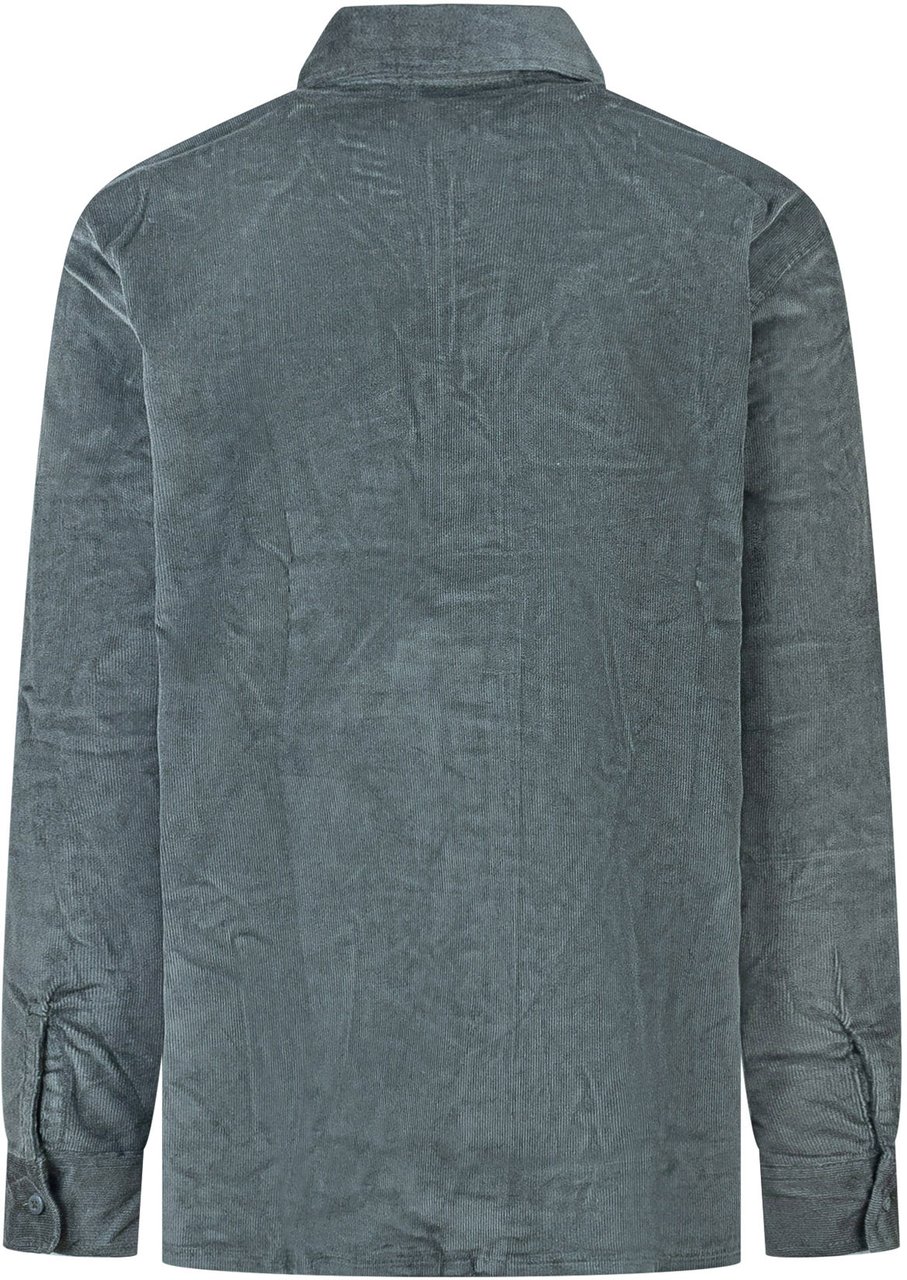 Dickies Dickies Camicia Verde in Velluto a Coste Groen