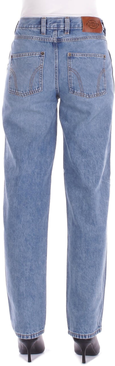 Dickies Jeans Blu Rinsed Blauw