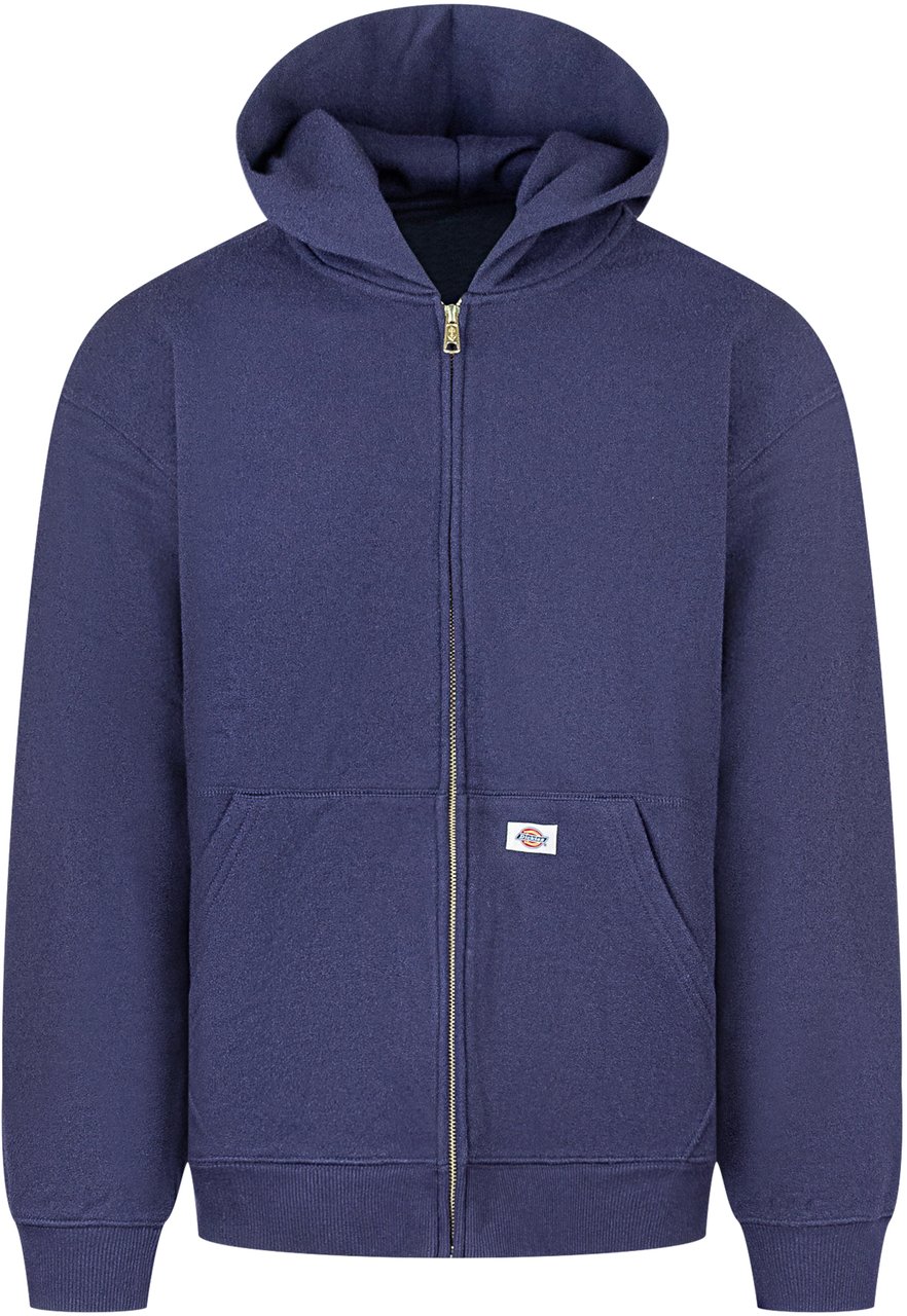 Dickies Dickies Felpa con Cappuccio e Zip Blu Blauw