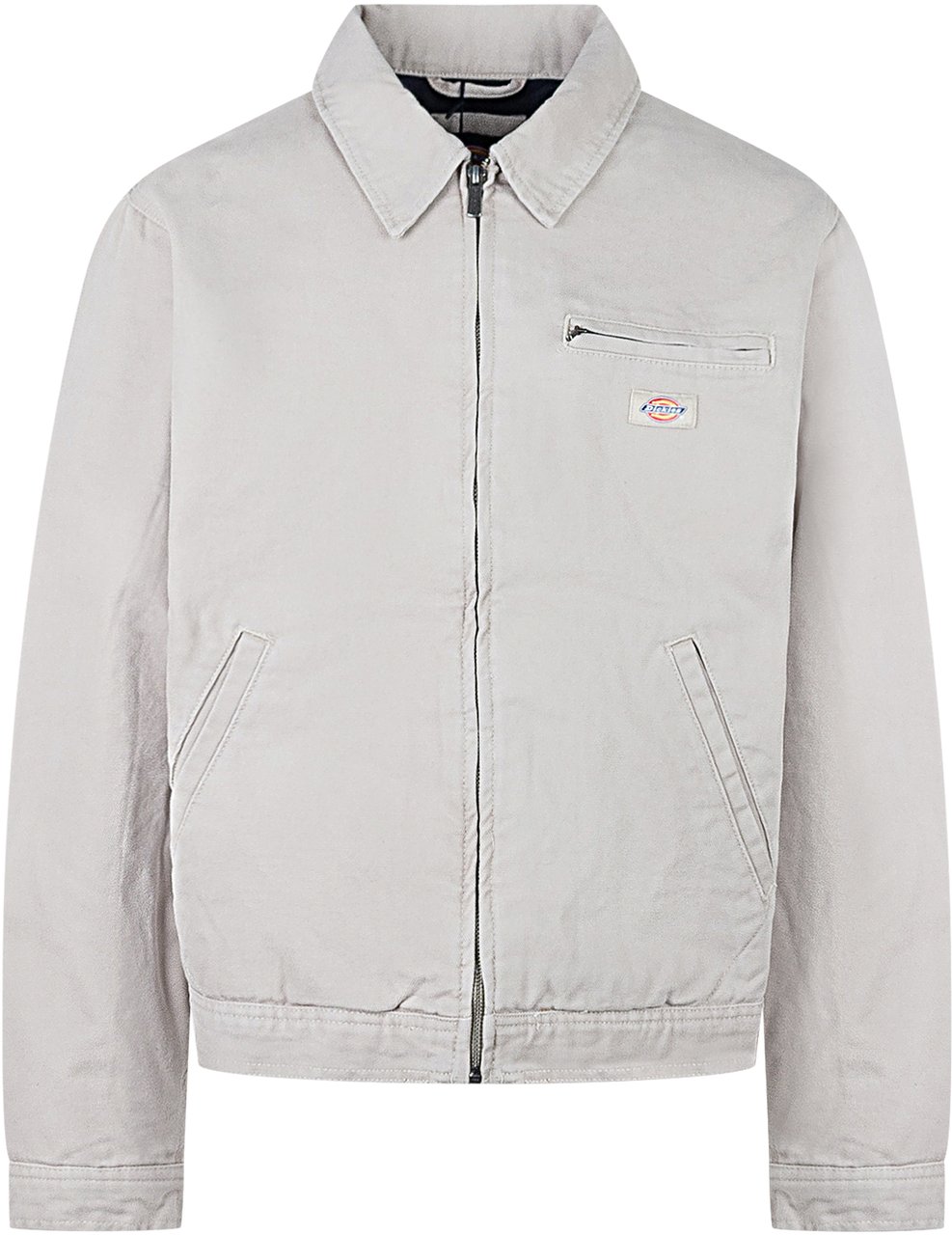 Dickies Dickies Giacca Grigia con Zip Frontale Beige
