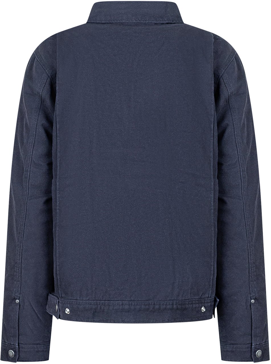 Dickies Dickies Giacca Blu Navy con Zip Frontale Zwart