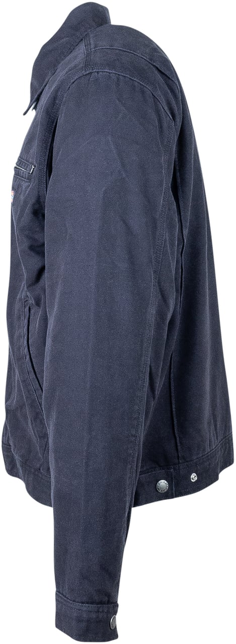 Dickies Dickies Giacca Blu Navy con Zip Frontale Zwart