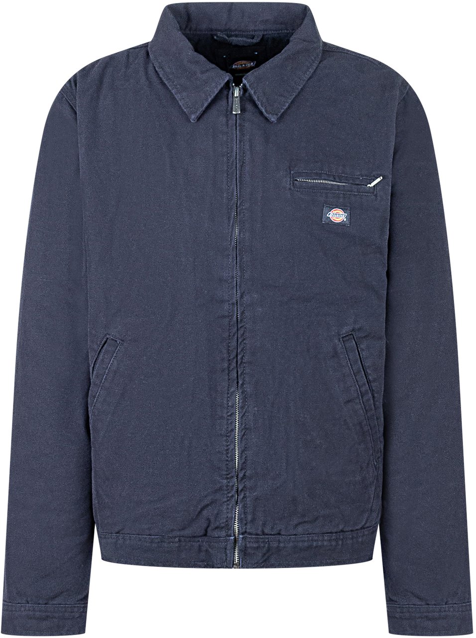 Dickies Dickies Giacca Blu Navy con Zip Frontale Zwart