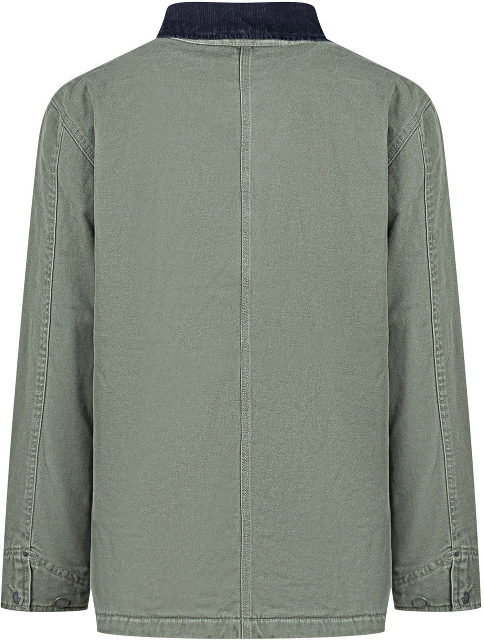 Dickies Dickies Giacca Verde con Colletto a Contrasto Groen