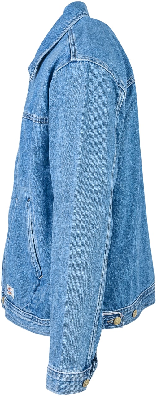 Dickies Dickies Giacca in Denim Blu Blauw