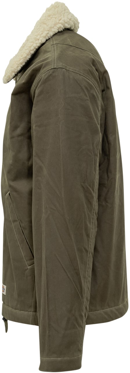 Dickies Giacca Dickies Threads con Collo in Shearling Groen