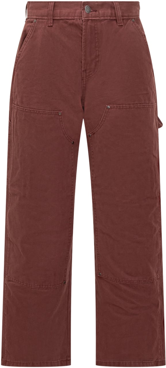 Dickies Pantaloni Dickies Utility Bordeaux Rood