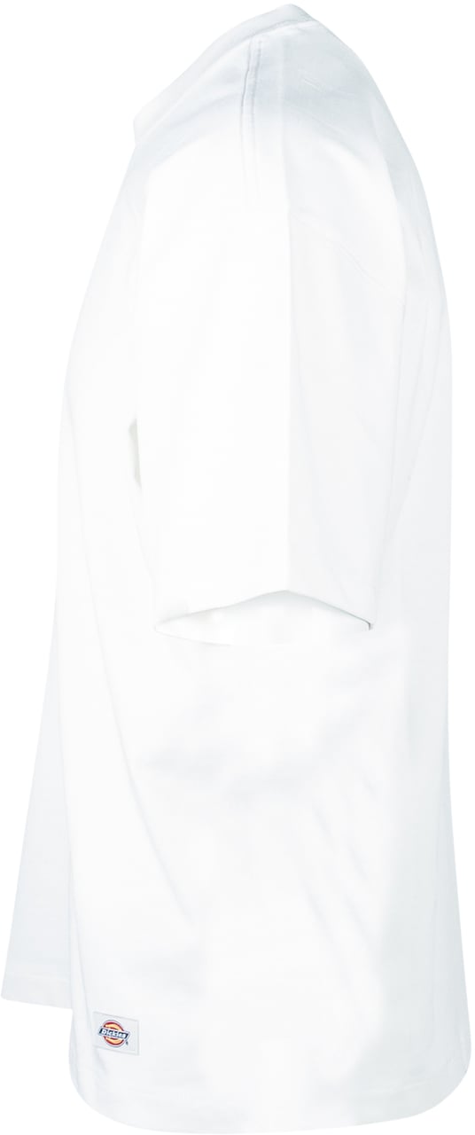 Dickies Dickies T-shirt Bianca in Cotone Wit