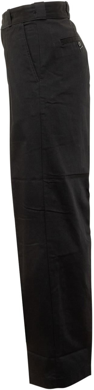 Dickies Dickies Pantaloni Larghi in Cotone Nero Zwart