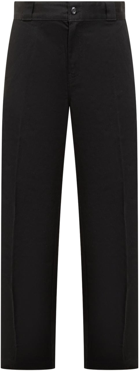 Dickies Dickies Pantaloni Larghi in Cotone Nero Zwart