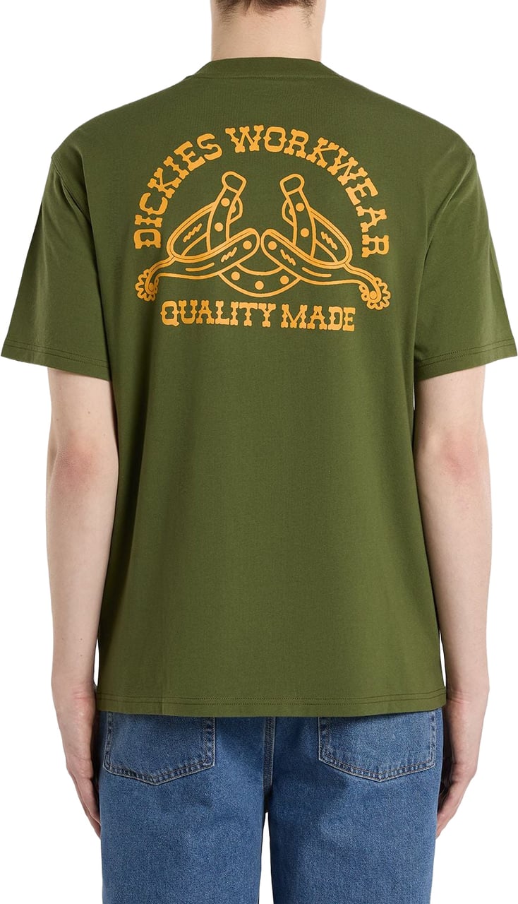 Dickies Dickies Bettsville SS T-shirt Donker Groen Groen