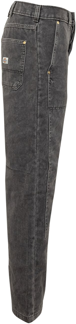 Dickies Dickies Threads Pantaloni Neri a Gamba Dritta Zwart