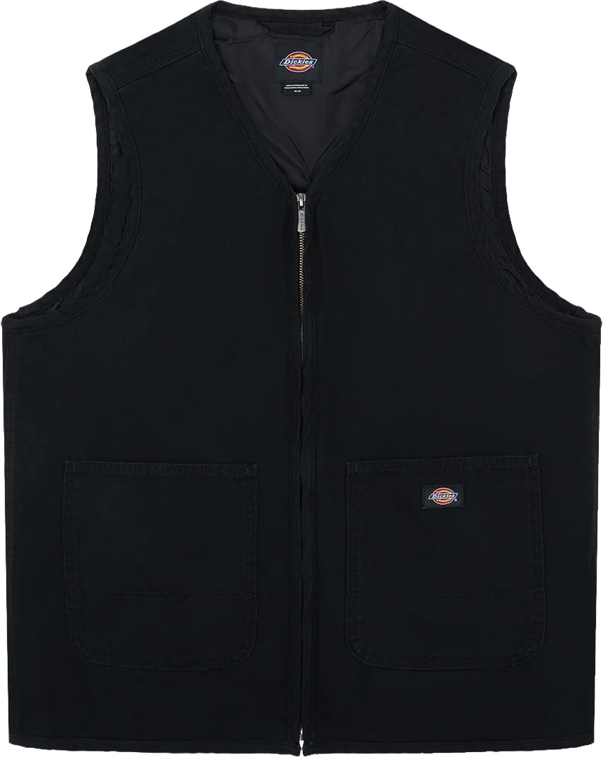 Dickies Dickies Canvas Summer Vest Zwart Zwart