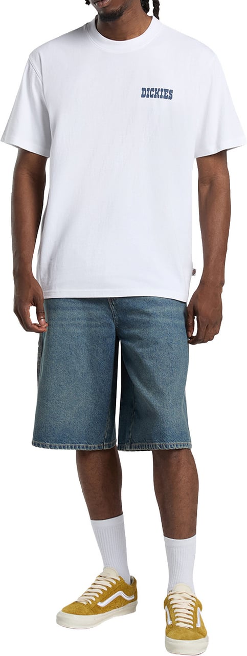 Dickies Loose Short J Khaki Blauw Blauw