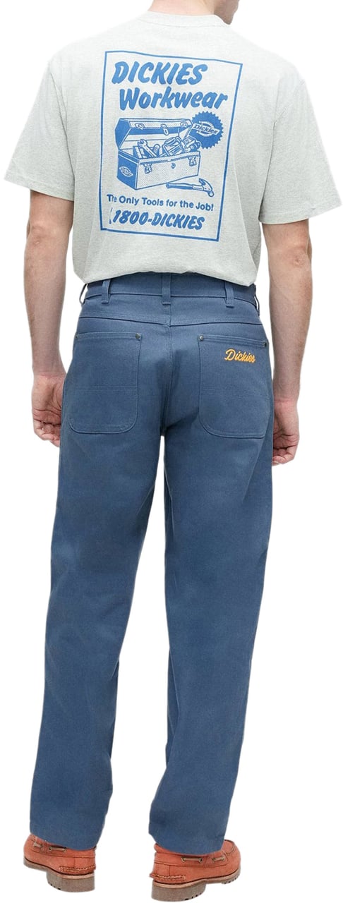 Dickies Dickies Wellsville Loose Tapered Twill Pants Indigo Blauw