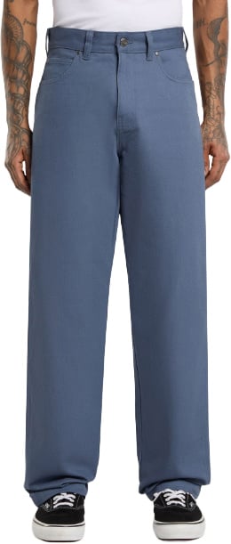 Dickies Dickies Wellsville Loose Tapered Twill Pants Indigo Blauw