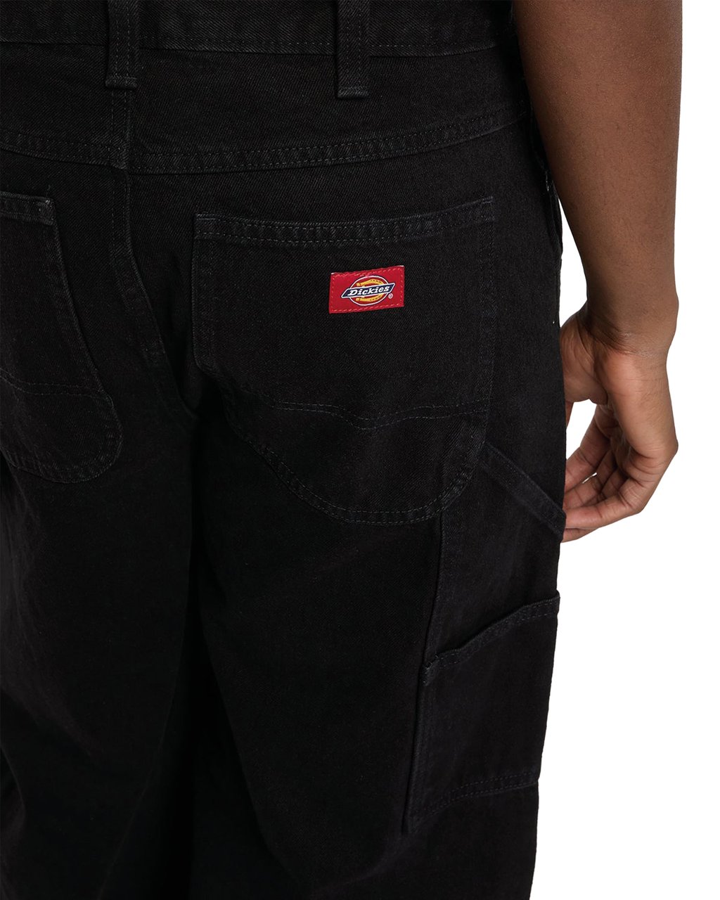 Dickies Dickies 998 Baggy Barrel Carpenter Lange Broek Zwart Zwart