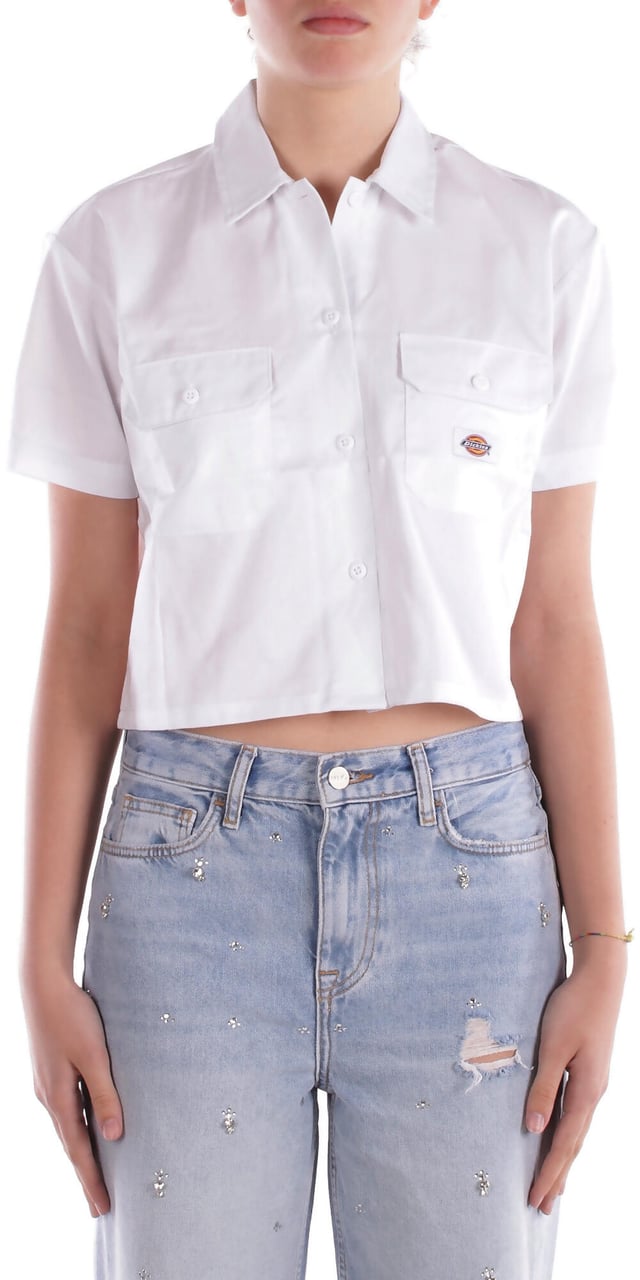Dickies Shirts White Wit