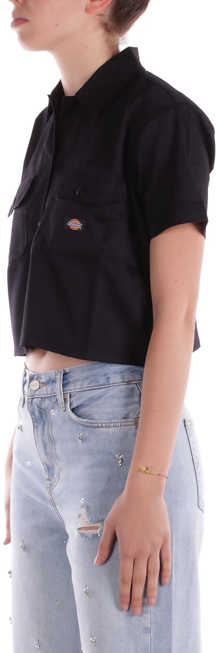Dickies Shirts Black Zwart