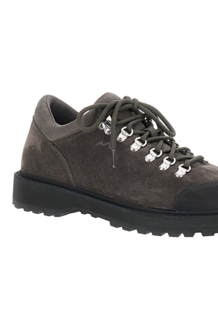 Diemme Low-top Lace-up Shoes with Water-repellent Suede and Trekking Laces Bruin