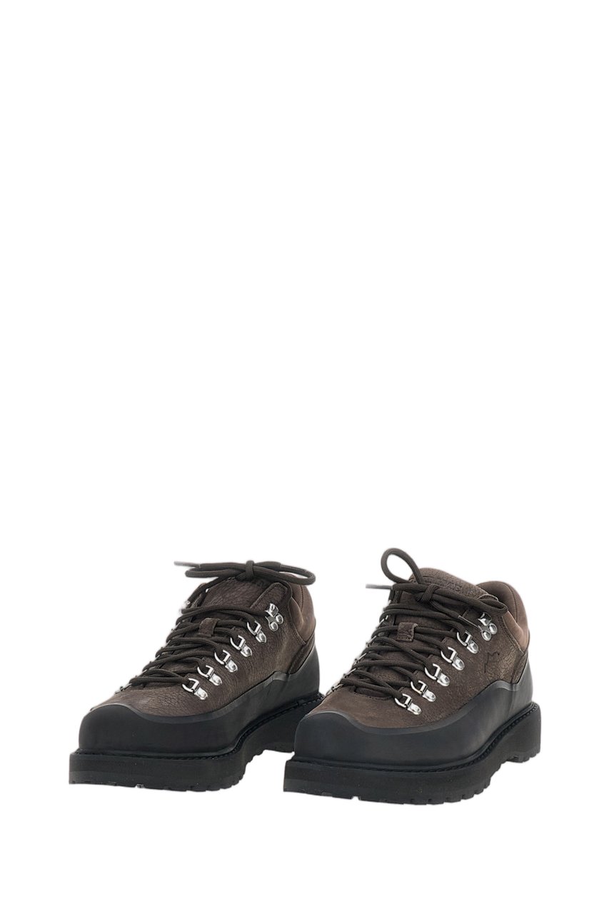 Diemme Urban Trekking Lace-up Shoes with Suede Upper and Rubber Mudguard Bruin