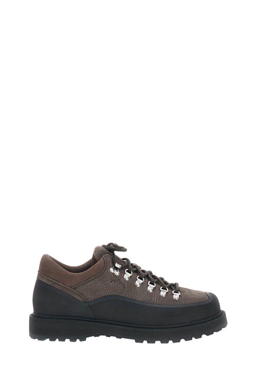Diemme Urban Trekking Lace-up Shoes with Suede Upper and Rubber Mudguard Bruin