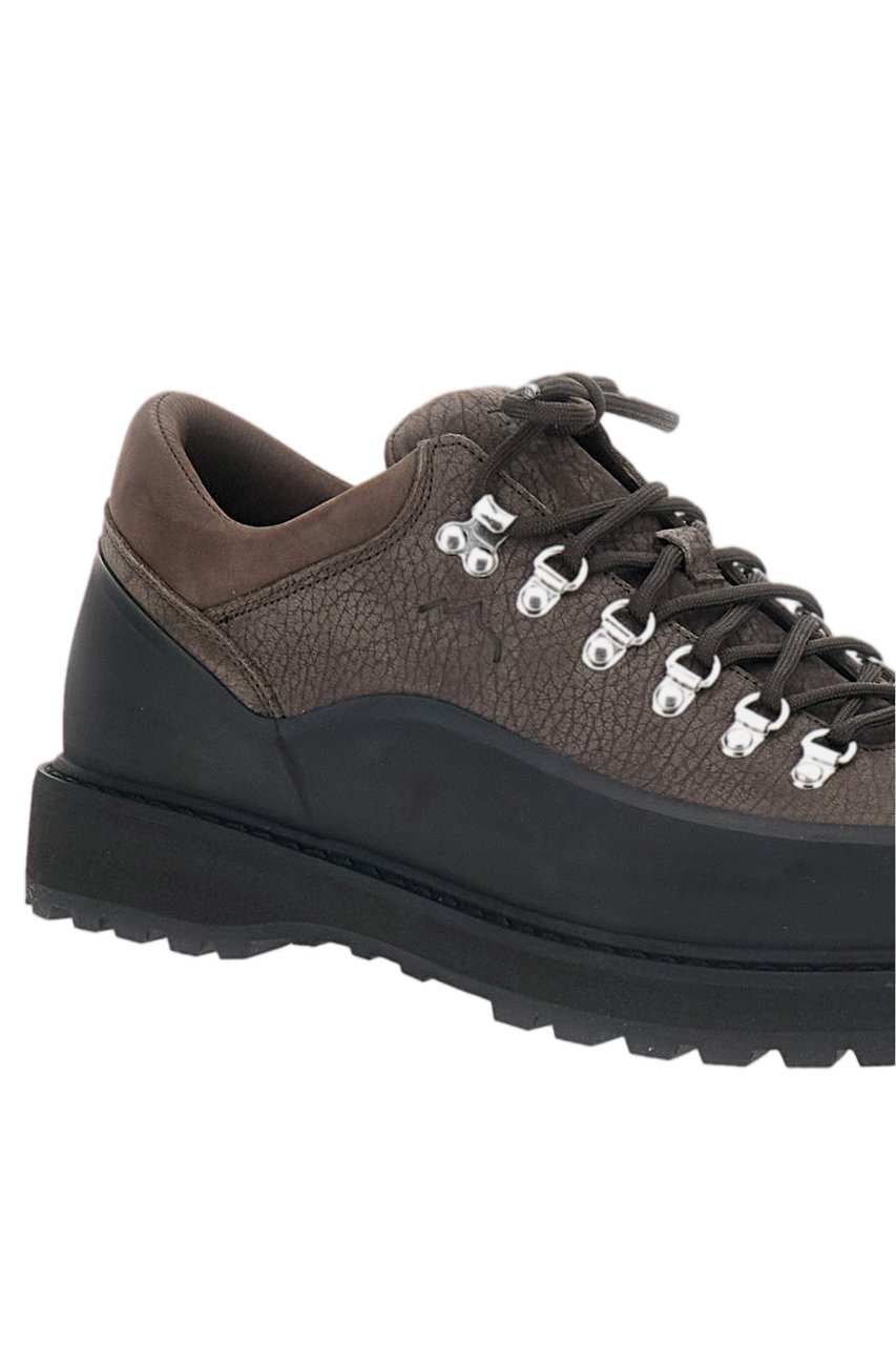 Diemme Urban Trekking Lace-up Shoes with Suede Upper and Rubber Mudguard Bruin