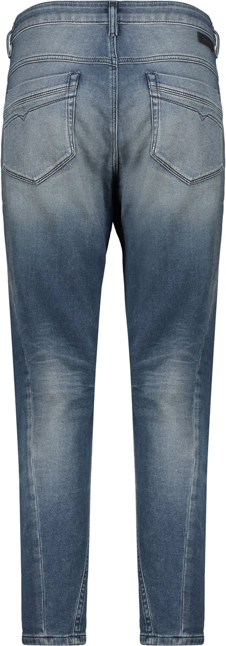 Diesel Light blue denim jeans with a washed effect casual Blauw