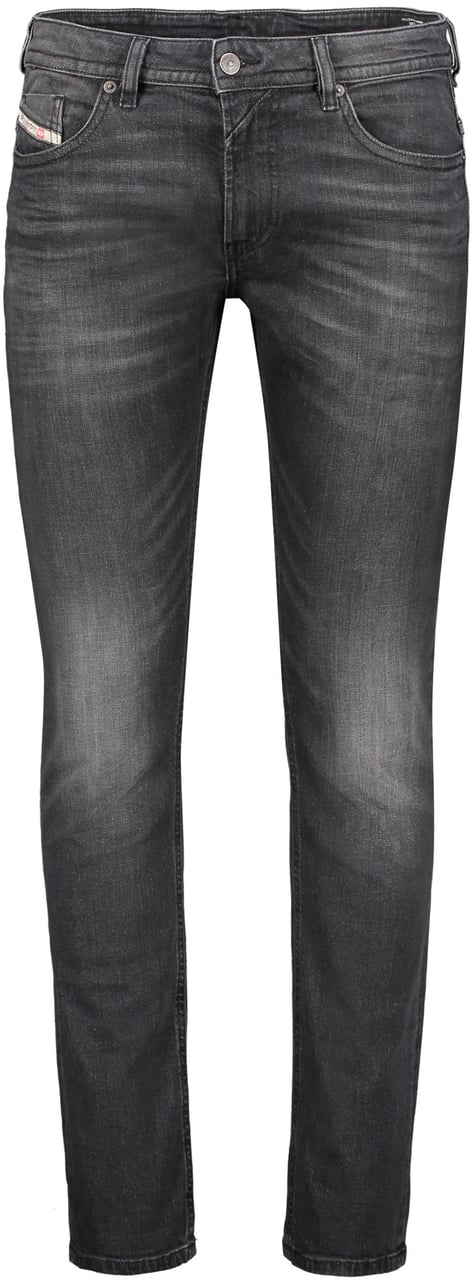 Diesel Dark gray slim jeans in elegant denim Grijs