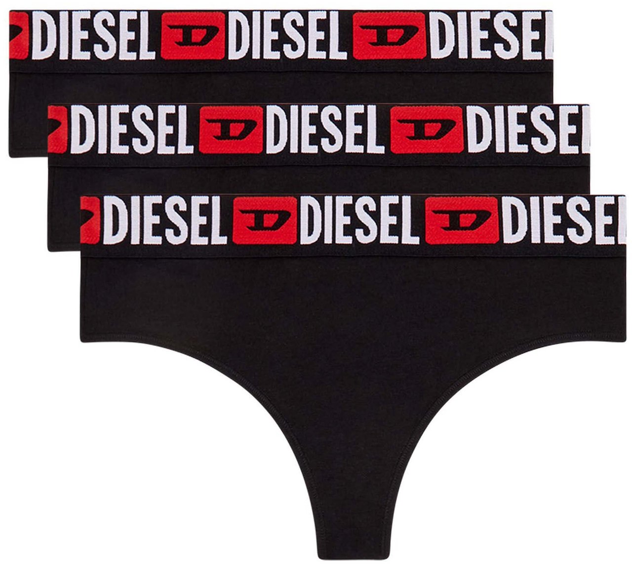 Diesel Ufst Stars 3-Pack Zwart