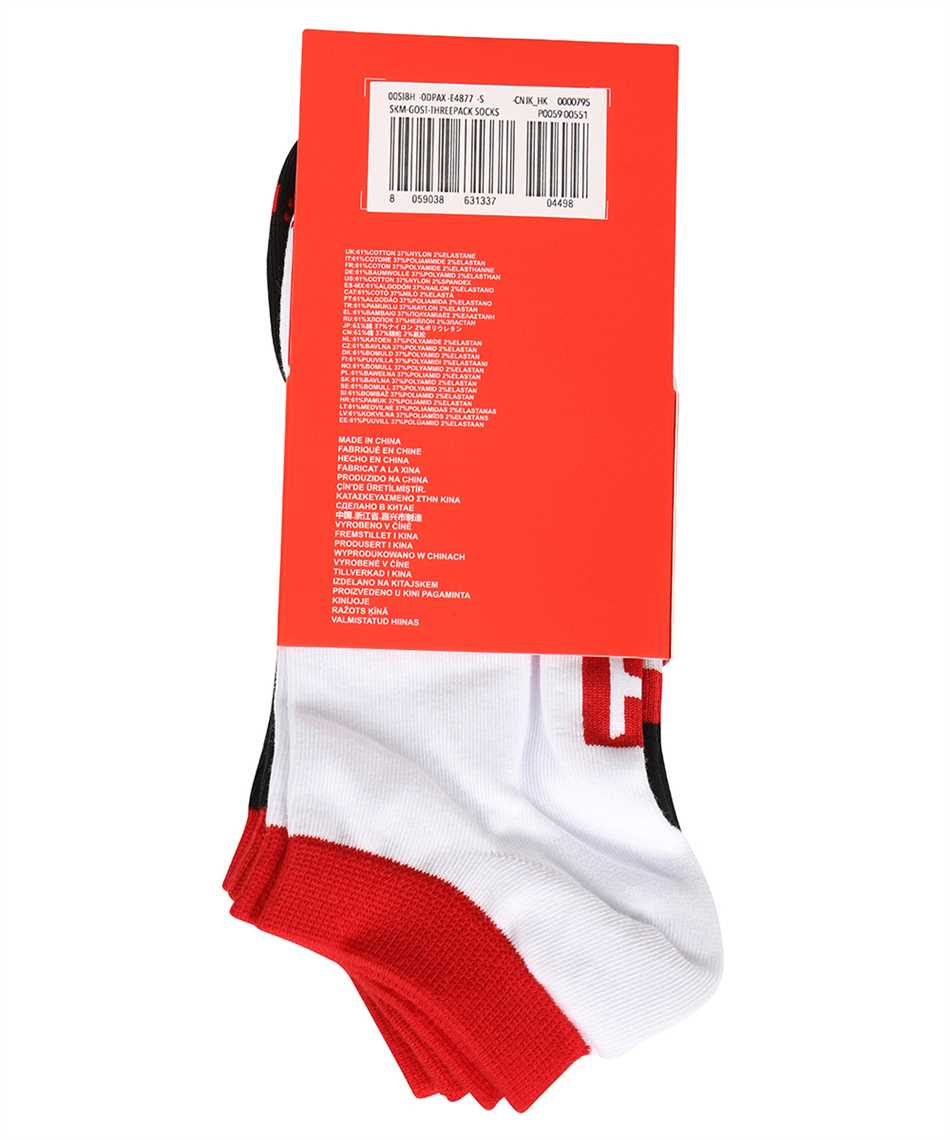 Diesel Set of three socks Zwart