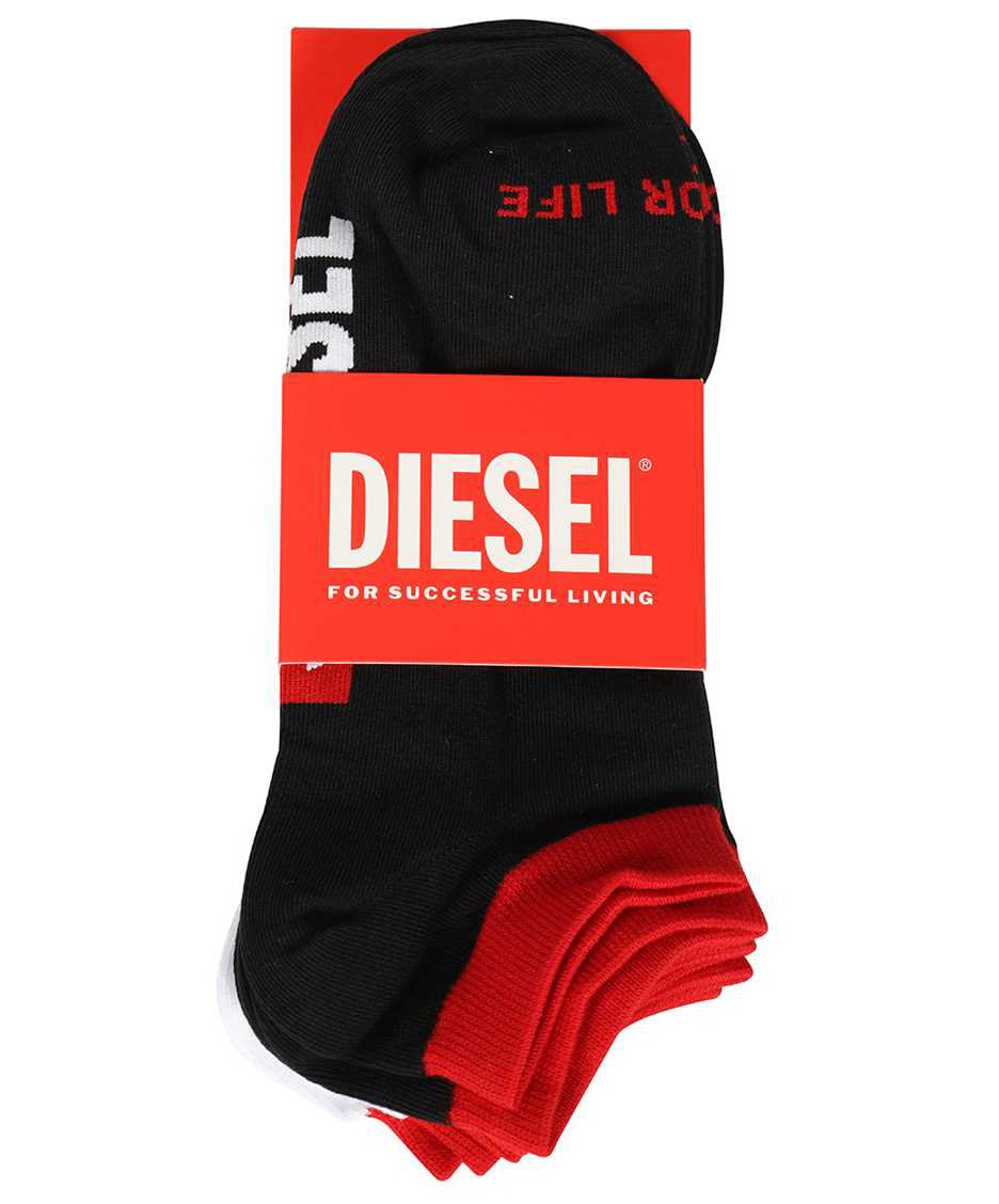 Diesel Set of three socks Zwart