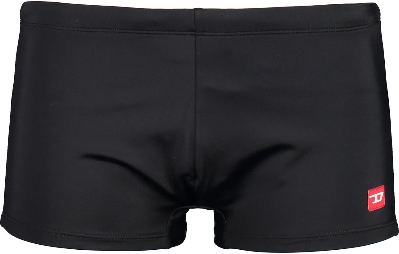 Diesel Black Sporty Men's Swimwear Summer Zwart