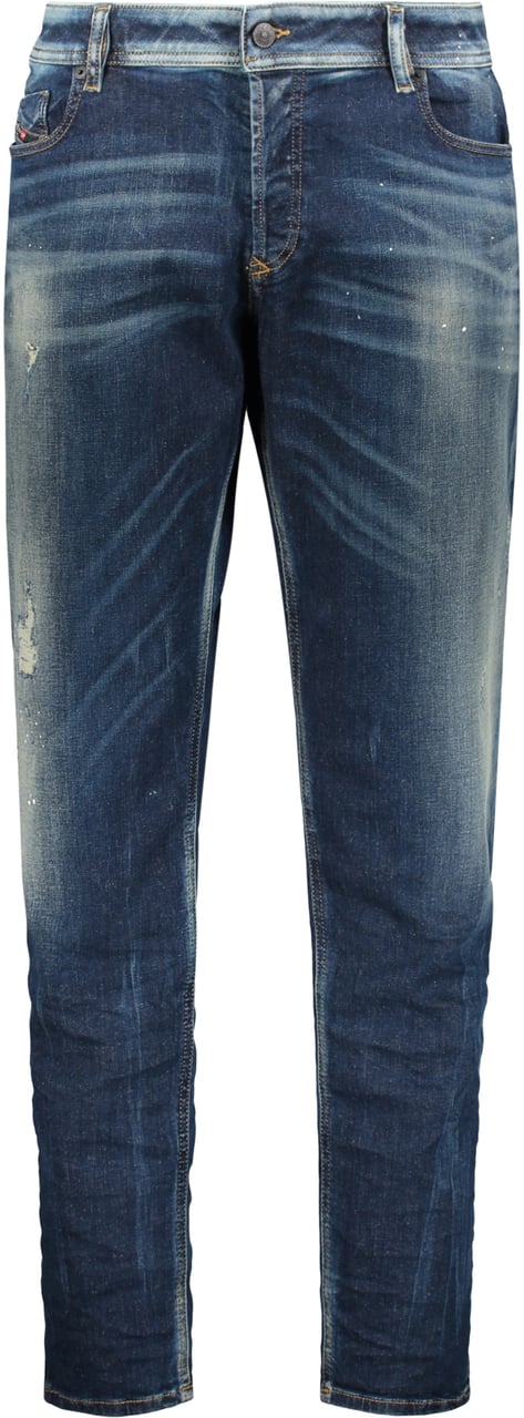 Diesel Dark blue skinny jeans Blauw