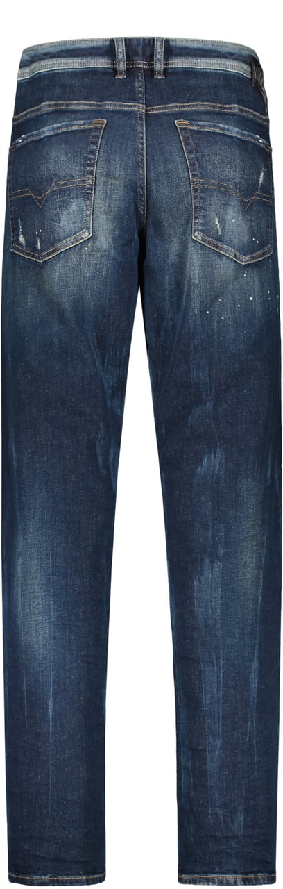 Diesel Dark blue skinny jeans Blauw
