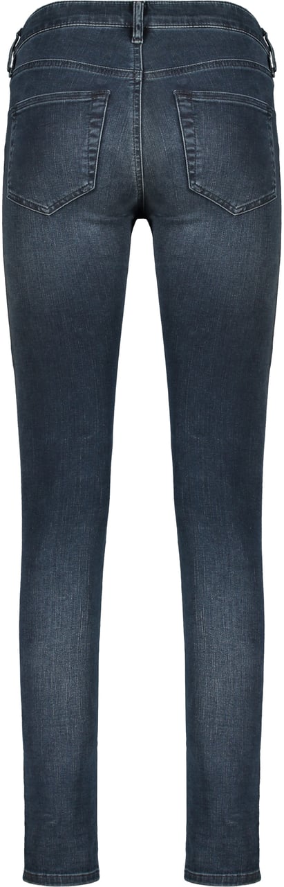 Diesel Skinny jeans in dark denim Blauw