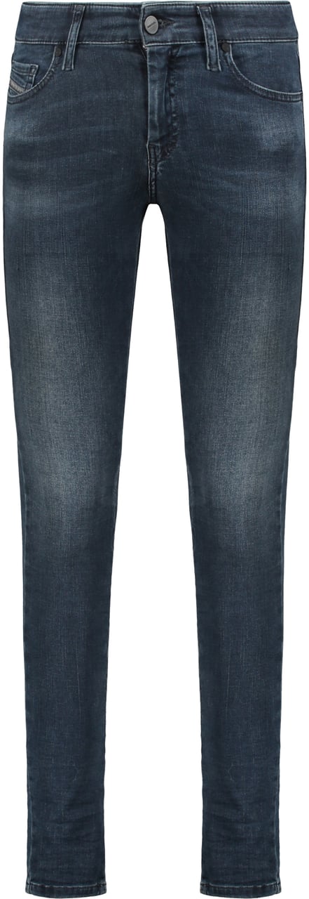 Diesel Skinny jeans in dark denim Blauw