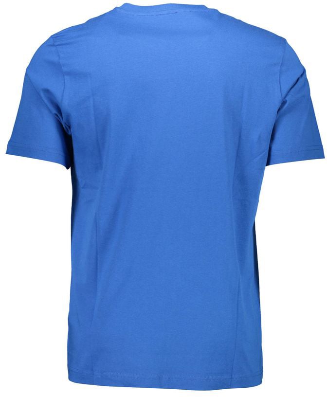 Diesel Blu Cotton Men T-Shirt Groen