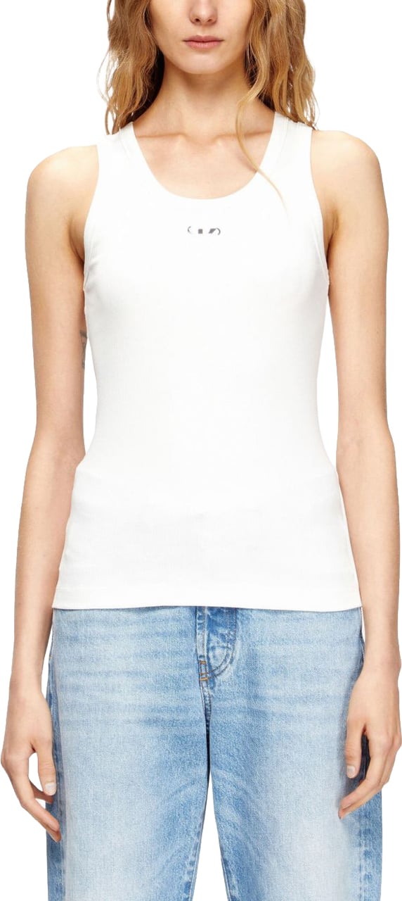 Diesel Top White Wit