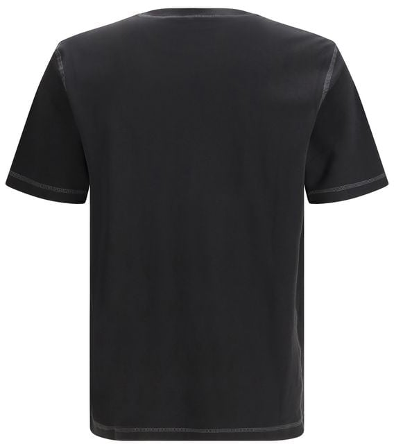 Diesel Black Cotton Sportswear Zwart