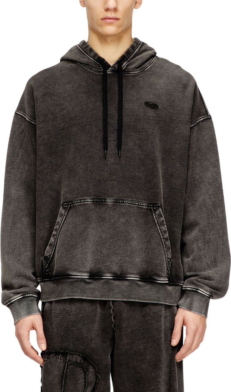 Diesel Sweaters Black Donkergrijs
