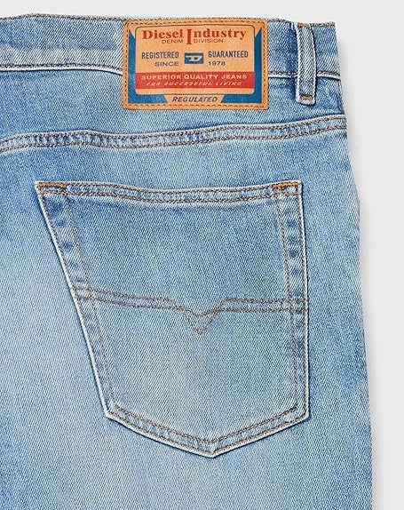 Diesel Diesel Jeans Light Blue Man Dierenprint