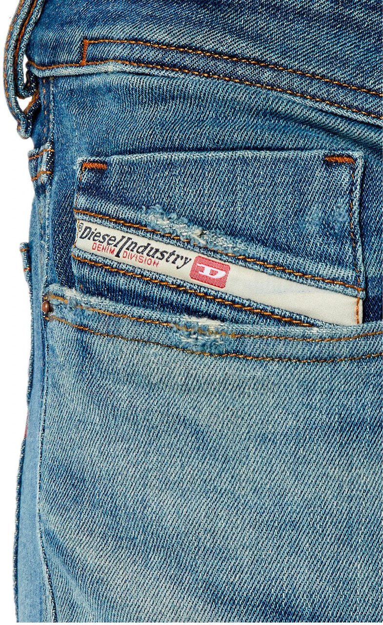 Diesel Diesel Jeans Denim Blue Man Blauw