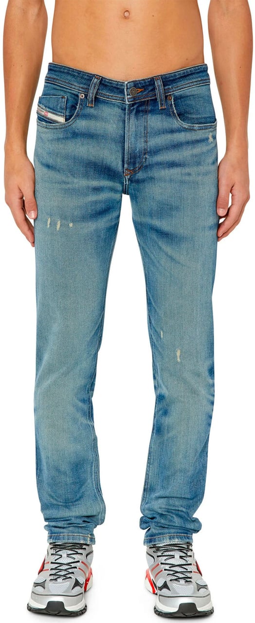 Diesel Diesel Jeans Denim Blue Man Blauw
