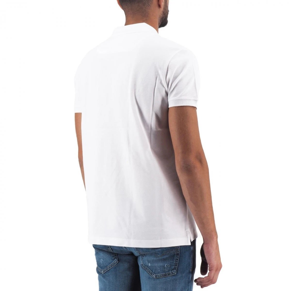 Diesel Diesel Polo White Man Dierenprint