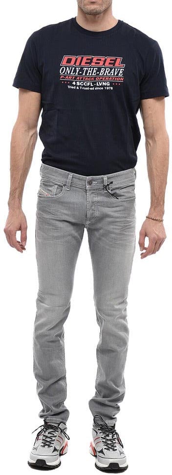 Diesel diesel - Jeans - 00swjf-r84hs-grigio Dierenprint