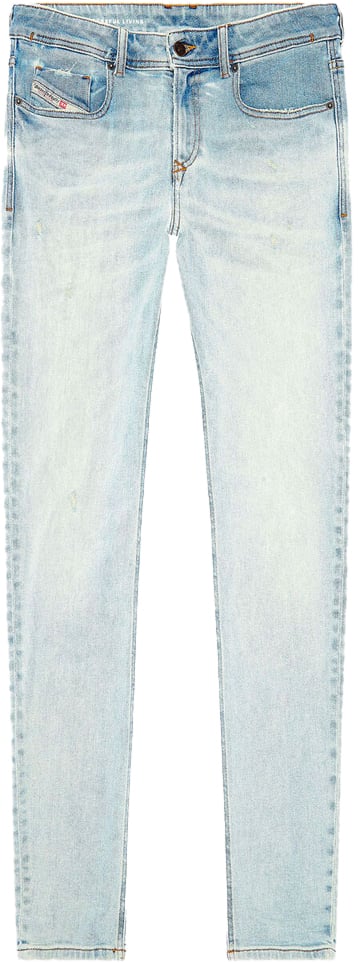 Diesel Sleenker Skinny Fit Blauw