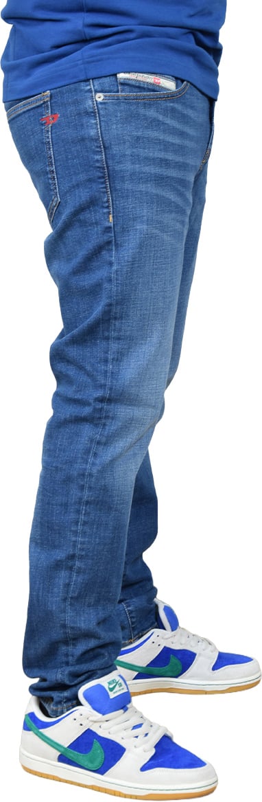 Diesel D-Strukt Tapered Fit Blauw