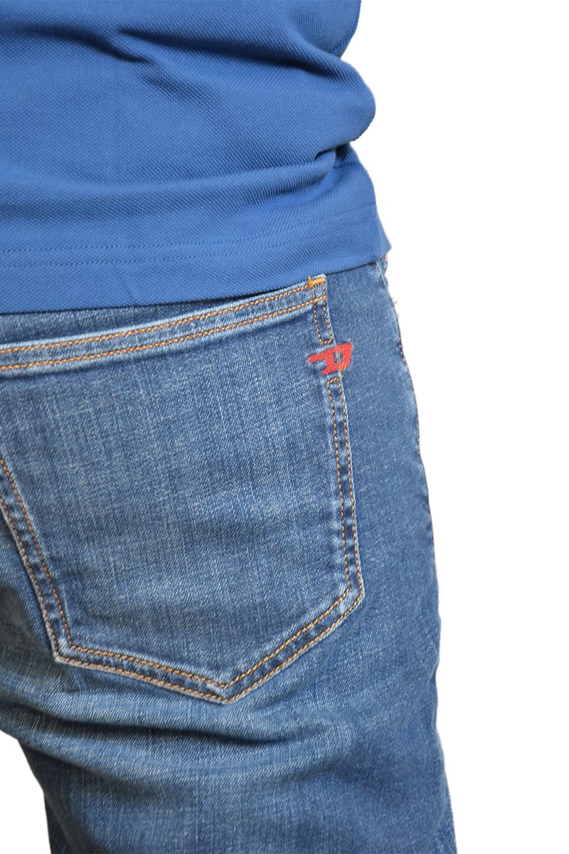 Diesel D-Strukt Tapered Fit Blauw