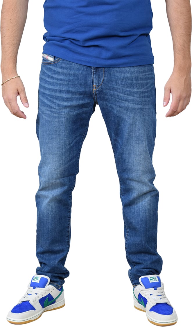 Diesel D-Strukt Tapered Fit Blauw